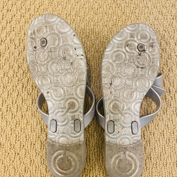 Auth COACH bow bow slipper for sale - Picture 5 of 6